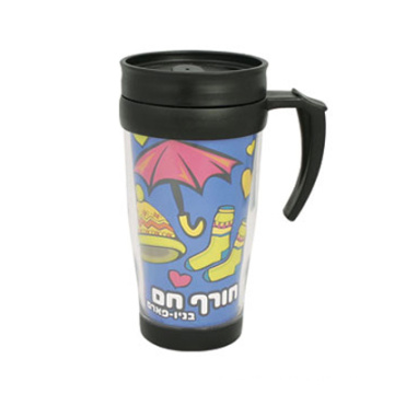 Plastic Mug with Handle (CL1C-E26)